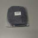 E-Tree Makeup Bag Travel Toiletry Bag Half Moon Small Make up Pouch Cosmetic Case Organizer Cute Waterproof for Girls Women Travel Essentials Toiletries Accessories (Navy Blue)