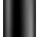 POWCAN 32 oz Stainless Steel Water Bottle for Sports: One-hand Push Button Lid, Leakproof, Keep Cold 24Hrs, Stainless Steel Cup with Straw for Camping, Outdoors, Workout, Travel (Midnight Black)