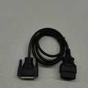 ZR11 OBD2 Cable Fit for Zurich ZR11 ZR13 ZR15 Scanner Code Reader Connector Replace 63807 63806 56218 Scan Tool OBDII Cable 25-Pin Male to 16-Pin Male