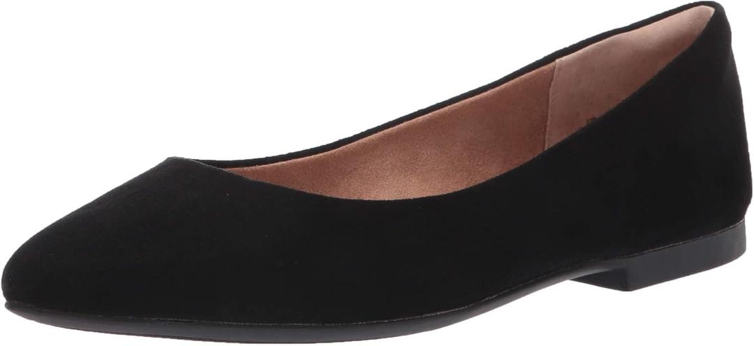 Amazon Essentials Women's Pointed-Toe Ballet (5.5)