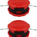 CMZST260H String Trimmer Head for Craftsman CMCST920 20V CMCST960 60V String Trimmers (Pre-Wound 0.080" Line) (2-Pack)