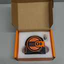 JORGENSEN Laser Tape Measure 2-in-1, 135Ft Laser Measuring Tool & 16Ft Measuring Tape with Movable Magnetic Hook, Laser Measure for Pythagorean, Area, Volume, Unit Ft/Ft+in/in/M NOT Digital