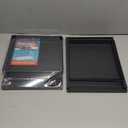 (2-Pack) 11" Cabinet Shelf Organizer Set, 14"~25" Expandable Shelves for Kitchen Cabinets & Cupboards, Perfect for Dishes, or Small Appliance Storage