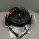 Giraffe Tools Pressure Washer Hose Reel with 60ft Replaceable Hose, Power Washer Retractable Hose Reel, Heavy Duty, Wall/Floor Mounted, 4000 PSI