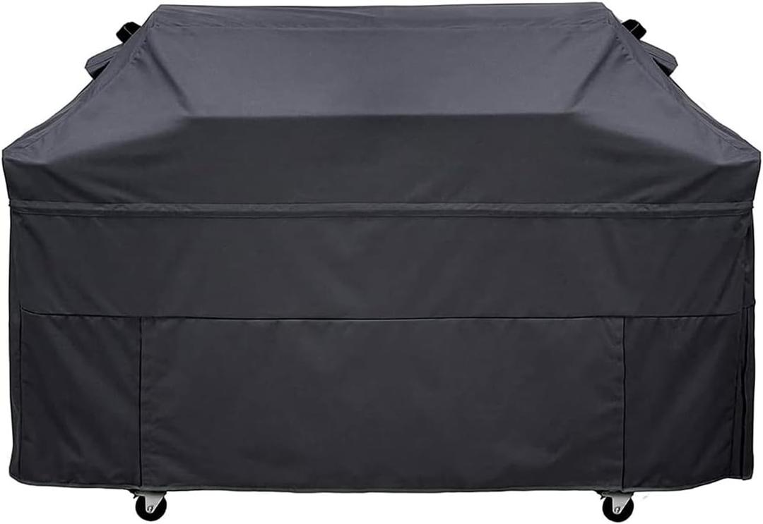 69" Waterproof 600D Grill Cover Fits for Cuisinart CGWM-085 Series Pellet Grill Parts, Heavy Duty Grill Cover Anti-UV, Fade Resistant, Murable Rip-Resistant Polyester, 69" x 23" x 45"