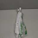 2 Pack White Tension Curtain Rod for Windows 28 to 48 inch, Adjustable Expandable Pressure Spring Curtain Rod No Drilling, 7/8" Curtain Rod for Bedroom Doorway Closet Door