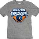 Blue 84 NBA Unisex-Adult NBA Officially Licensed Tri-Blend T-Shirt Heather Gray (Gray)