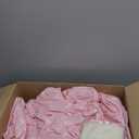 FUNBOY Kids Pink Castle Sleepover Travel Bed & Air Mattress. Perfect for Sleepovers. Includes Carrying Storage Bag, Twin (Single)