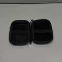 RAIACE Hard Travel Carrying Case for Card Games, Protective Storage Bag. (Not Including Cards) - Black (purple)