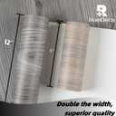 Peel and Stick Floor roll:12 * 118in Vinyl Flooring roll Waterproof,self-Adhesive Floor Tile Sticker for Bathroom/Kitchen/Bedroom/livingroom/Hallway(Grey Wood)