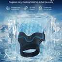 3D Hip Ice Pack Wrap After Surgery with 2-Layer Cooling Gel, Ice Pack for Hip Replacement Surgery with Evenly 45-Min Cold Therapy for Sciatica, Fracture, Cold Compress Hip Brace Physical Recovery