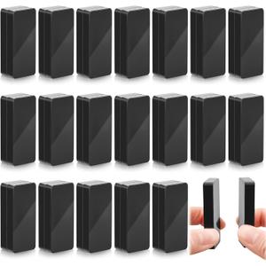 Copkim 40 Pcs Outdoor Curtain Weights Heavy Outdoor Waterproof Curtain Magnets Flag Weight Magnetic Weight for Home Decor Shower Outside Curtains Tablecloth Flag Tablecloth to Stop Wind (Black)