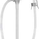 DEWAY Automatic Fuel Transfer Pump - 3X More Powerful D Battery Powered, Extra Long Hose Fits All Size Cans, Portable Liquid Pump Transfers Gasoline, Water & More at 2.6 Gal/Minute