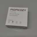 Momcozy Flange Insert 17mm Compatible with 24mm Flange/Shield of Most Pumps, Insert for Breast Pump Replacement Accessories, 4PCS 17mm (Transparent)