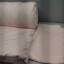 ROSGONIA Blush Comforter Set Queen, 3pcs (1 Boho Pink Comforter & 2 Pillowcases) All Season Soft Bedding Lightweight Bedspread Blanket Quilt