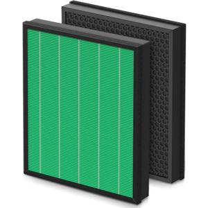 300 Replacement Filter for Coway AIRMEGA Max2 300/300S Combined True HEPA with Activated Carbon 2-in-1 Filter, AP-1515-FP