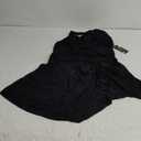 Blooming Jelly Women Plus Size Swim Dress Swimsuit One Piece Tummy Control Bathing Suits Modest Criss Cross Swim Suits (X-Large Plus, Black)