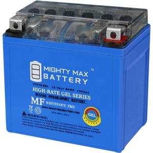 Mighty Max Battery 12V 6Ah Gel Battery for Honda 50 NPS50 Ruckus 2003-2014