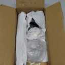 Black Candelabra Candle Holders for Pillar Candles 10.6 inch Tall, 5 Candle Candlestick Holder for 1/2-1 inch Taper Candles Halloween Candelabra Decoration Easy Assembly (Black)