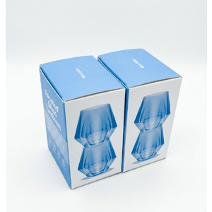 Wine2Go Silicone Wine Glasses 9oz Unbreakable 4ct, 2 Pack