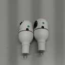 Light Bulb Security Camera Wireless Outdoor Indoor 2.4G WiFi Security Cameras for Home Security 360 PTZ Camera Motion Detection and Alarm Two-Way Audio Based E27 Light Bulb Socket (2 Pack (No Card))