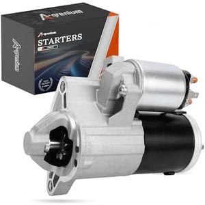 Starter Motor Compatible with Jeep Liberty 2006-2007 V6 3.7L, Commander 2006-2009 V8 4.7L, Grand Cherokee 2005-2009 V8 4.7L, 12V 1.2KW 10-Tooth Clockwise, Replace# 56044735AB, M000T31572, 17937N
