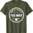 World's Greatest Pizza Maker T-Shirt T-Shirt S