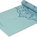 Gaiam Yoga Mat - Premium Print Reversible Extra Thick Non Slip Exercise & Fitness Mat for All Types of Yoga, Pilates & Floor Workouts
