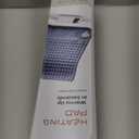 Heating Pad for Back, Abdomen, Legs and Shoulders, 33"x17" Extra Long Electric Heat Pad with 6 Temps & Auto Shut-Off, Moist/Dry Heat, Soft Flannel, Gift for Women & Men (Gray)