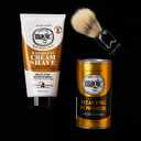 Shave Razorless Cream Shave, Bald Head Smooth Head Maintenance, Light Fresh Scent 6 oz (Pack of 11)