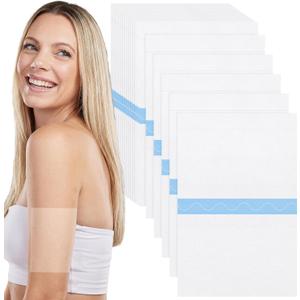 Maitys 30 Pcs Arm Lifts Tapes 5 x 7 Inch Thigh Lifts Invisible Waterproof Transparent Cellulite Adhesive Body Tape for Women Skin Arm Leg Abdomen