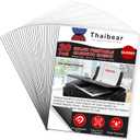 Thaibear Printable Magnetic Sheets, 8.5" x 11", 30 Pack Glossy Magnet Printer Paper for Inkjet, Flexible Magnetic Printer Paper for Fridge, Crafts - Peel and Stick Magnetic Tape
