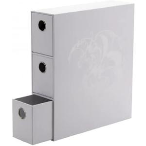 Arcane Tinmen - Dragon Shield: Fortress Card Drawers: White 1200CT  Card Games - Compatible with Pokemon, Yugioh, Magic The Gathering, MTG TCG OCG & Hockey Cards