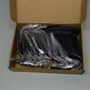 Remerry 50 Pcs Table Numbers 1-50 Acrylic Double Sided Number Cards for Restaurant Acrylic Tent Table Holders Tent Cards Wedding 2.36 x 6.3 Inch(Black)