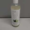 12oz Organic Aloe Vera Gel for Face, Skin, Hair & Sunburn Relief - From 100 Percent Pure Aloe Vera - Cold Pressed, Vegan, Unscented - Made in USA.