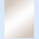 Gifts for Back to School Season,White Magnetic Locker Mirror - 5" x 7" Magnet Mirrors for School, Bathroom, Workshop,Small Magnetic Mirrors for Office,Mirror Locker