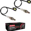 O2 Oxygen Sensor Upstream Downstream for Chry 200, for Dodge Charger Grand Caravan Nitro for Journey, for Jeep Commander Compass Grand Cherokee Liberty Wrangler JK 2Pcs