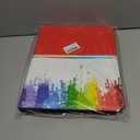 1080 Pocket Trading Card Binder Card Binder 9 Pocket with 60 Removable Sleeves Toploader Binder 3-Ring Zip Card Collection Binder Album for Sports Baseball Card and TCG MTG Cards of Gifts (Colorful)