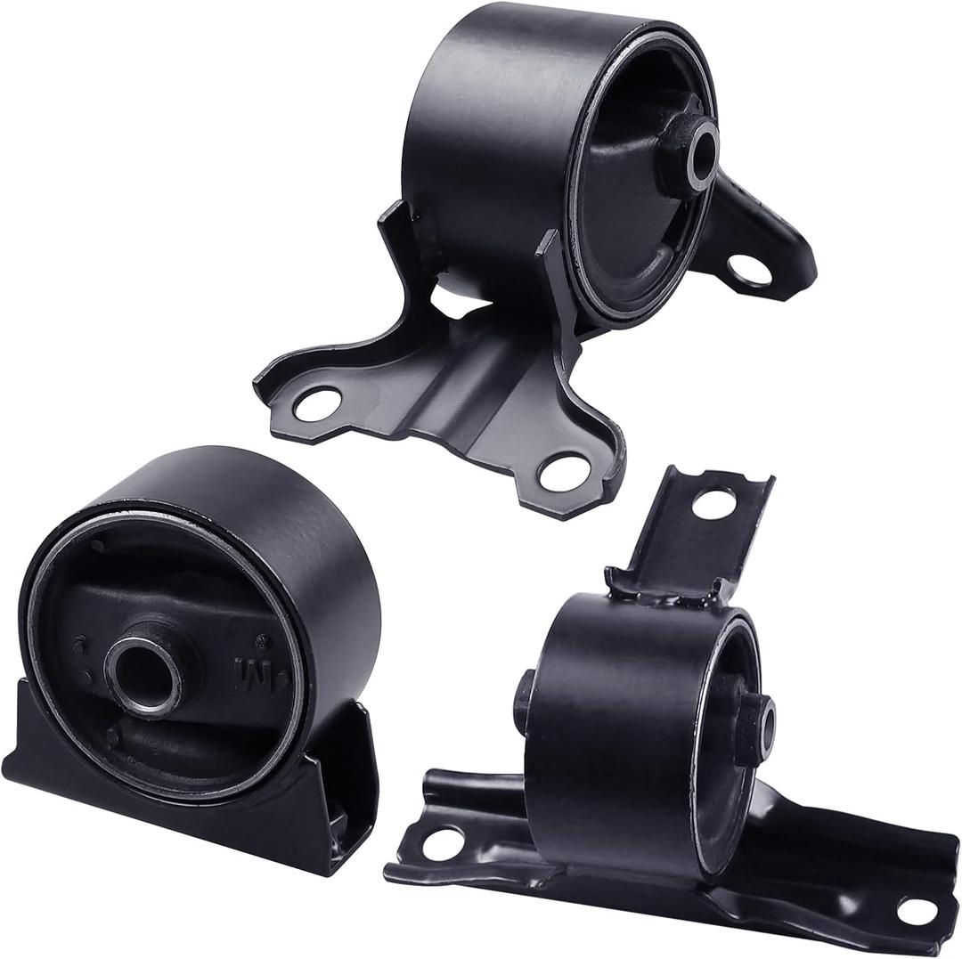 Engine Motor Mounts Set - Compatible with 2007-2012 Caliber, 2007-2017 Compass Patriot, 2008-2013 Lancer, 2011-2024 Outlander, 2011-2024 RVR, Replace# A5415 A5418 A5416