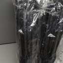 10 Pack Small Ice Tongs Sugar Tongs, Stainless Steel Mini Serving Appetizers Tongs for Party Coffee Tea Wine Bar Kitchen (Black)