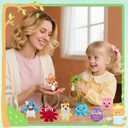 8Pcs Crochet Kit for Beginners, 2026 Great Christmas Gift for Crochet Lovers, DIY Craft for Adults and Kids, Crocheting Animal Kits with Step by Step Videos, Yarn, Crochet Hook, Birthday Holiday Gift