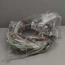 LOHASBEE Artificial Christmas Wreath, 24" Snow Flocked Pine Cone Grapevine Frosted Wreath with Red Berries Eucalyptus for Front Door Winter Christmas Home Hanging Wall Window Party Decor