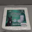 IMMCUTE Male Dog Wraps 50 Ct, Medium Size, Male Dog Diapers Disposable, Super Absorbent Leak-Proof Doggy Diapers,Belly Bands for Dogs with Wetness Indicator, Ideal for Indoor, Outdoor