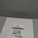 I00000 60 Pcs Gold Plastic Silverware - Heavy Duty Plastic Cutlery -Party Disposable Silverware Set Disposable Cutlery Set Includes 20 Forks, 20 Knives, 20 Spoons Perfect for Wedding (White)