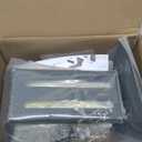 Compatible with Wrangler JL JK 2007-2024, Gladiator JT, Cherokee XJ 1984-2001 Roof Rack Mounting Brackets Reinforcement of Two Screws for Fixing