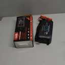 YONHAN 15-Amp Battery Charger LiFePO4 Trickle Car Battery Charger 12V 24V Fully-Automatic Smart Battery Chargers, Lead Acid Portable 9-Stage Smart Battery Maintainer with Temp Compensation(Black)