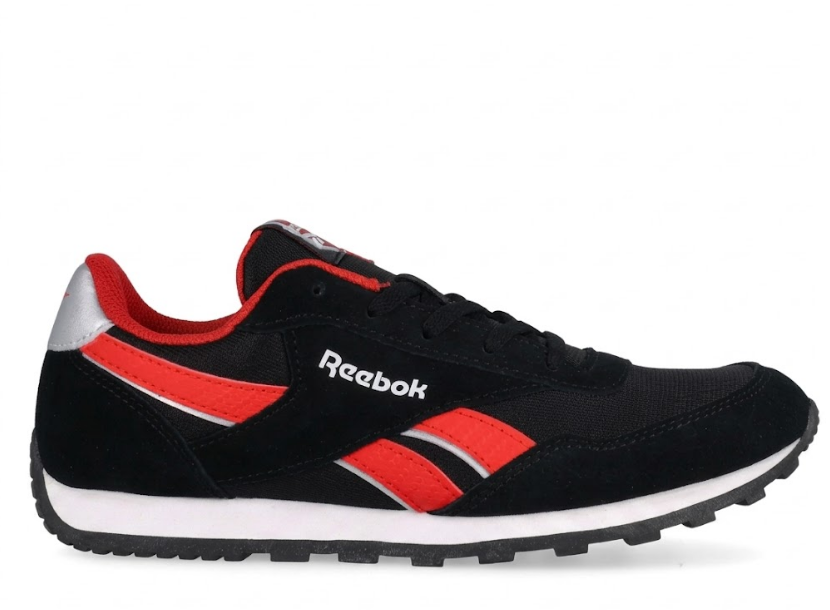 Reebok Youth Glide Low Sneakers Black, Size 6