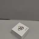 Smart Ring for Women Men,Fitness Tracker Ring with Heart Rate, Sleep Monitoring, Blood Oxygen, Step Counting for iOS and Android, No Subscription Fee, Waterproof, Valentines Day Gifts(Gold, 10)