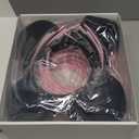 20 PCS Mouse Ears Headbands for Birthday Party Theme Park Costume Play Celebration for Boys and Girls (Black,Pink) 