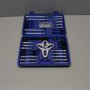 Thorstone 46pcs Harmonic Balancer Puller Set, Steering Wheel Flywheel Crankshaft Pulley Puller,Blue